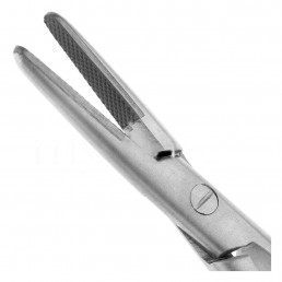 40-47 Иглодержатель микрохирургический прямой Micro-Nadelhalter TC, 180 мм, карбид-вольфрамовые вставки 