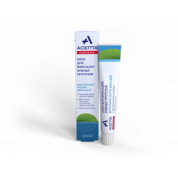 Асепта Крем для фиксации зубных протезов Нейтральный вкус (40 г) 