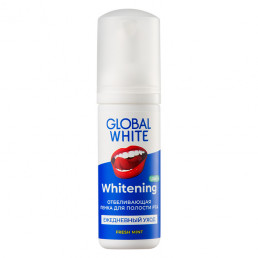 Пенка отбеливающая для полости рта (50 мл) Global White