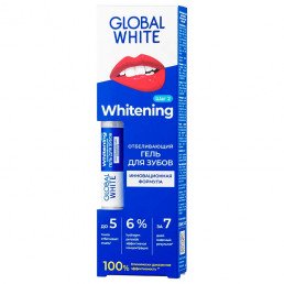 Отбеливающий гель для зубов 6% (5 мл) GLOBAL WHITE