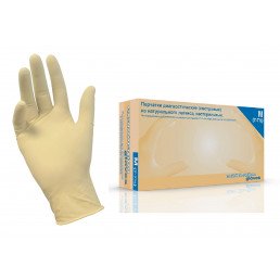 Перчатки латекс 100шт, Safe&Care DL202, L(8-9)