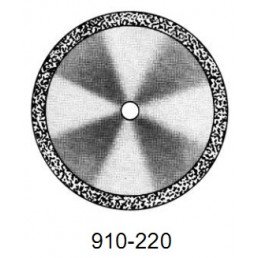 DISC  910/220         (0,55 mm) двухст.край