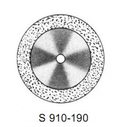 DISC S 910/190 (200) (0,17 mm) двухст.край