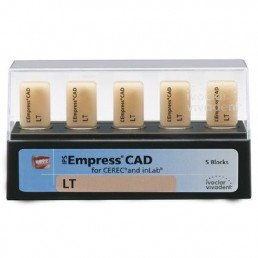 Блоки Импресс IPS Empress CAD CEREC/inLab LT Размер C14, Цвет A1 (5шт) для CAD/CAM  IVOCLAR (Импресс директ церек/инлаб LT)