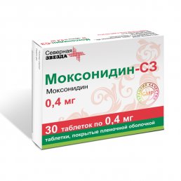 Моксонидин-СЗ таблетки (0,4 мг) (30 шт.)  Северная Звезда