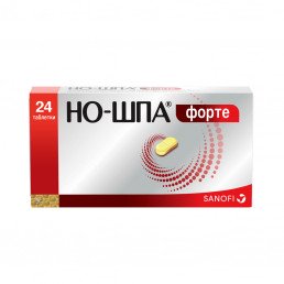 Но-шпа форте таблетки (80 мг) (24 шт.) Хиноин, Sanofi
