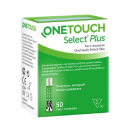 Тест-полоски OneTouch Select Plus (50 шт) LifeScan Europe GmbH 