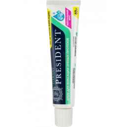 Крем для фиксации зубных протезов PRESIDENT Garant Нейтральный вкус (40 г)
