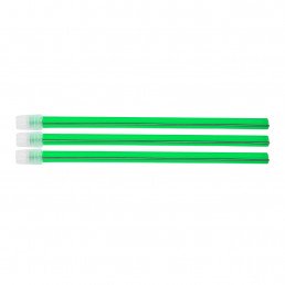 Слюноотсосы со съемным колпачком, Ярко-зеленые (100шт) 150мм, ASA Dental (Blossom)