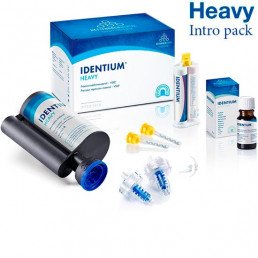 Идентиум Хэви Набор (1*380мл+50мл лайт+10мл) Прецизионный оттискный материал, Kettenbach (Identium Heavy Intro pack)