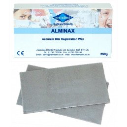 Воск для регистрации прикуса алюминиевый Alminax Bite Wax (толщ. 2,7 мм) (10 шт/250 г) Kemdent