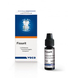 Фиссурит F 1180 - (бутылки 2 х 3 мл) белый светоотв герметик для фиссур (Voсo)