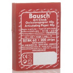 Копирка бумага BAUSCH 40мик. ВК62 прямая красная (200листов)