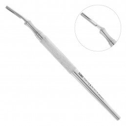 Ручка для скальпеля изогнутая, 14,5 см, NOPA