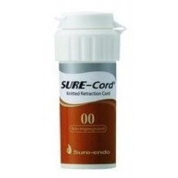 Sure-Cord №00 (254см)  ретракционная нить без пропитки (1шт) SURE-ENDO (СуреКорд)