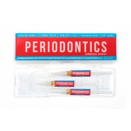 PERIODONTICS Gingival Boost (3*2,5мл+2 капы) Набор для лечения заболеваний пародонта и слизистой полости рта, Belle