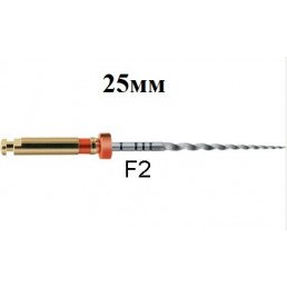 ПроТейпер Universal машинный 25 мм F2 (6 шт/уп) Красный, Dentsply