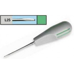 Люксатор (2S) периотом, 2мм, прямой острый-закругленный, Directa