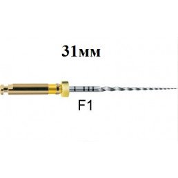 ПроТейпер Universal машинный 31 мм F1 (6 шт/уп) Желтый, Dentsply