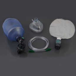 Мешок дыхательный реанимационный Амбу ручной, одноразовый (взрослый) (1 шт) Plasti-med