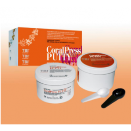 КоралПресс Патти (2х300 мл) А-силикон, база, TBI Company (CoralPress Putty)