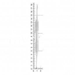 40-41 Инструмент для фиксации пинов и мембран, ручка DELUXE, ø 10 mm