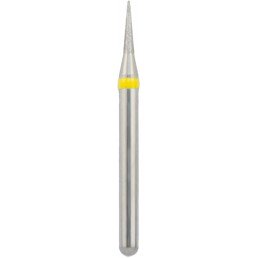 Бор алмазный 852-010SF-FG (1шт) форма конус, остроконечный, мелкое зерно, NTI