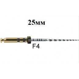 ПроТейпер Universal машинный 25 мм F4 (6 шт/уп) Черный, Dentsply