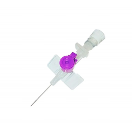 Катетер периферического венозного доступа 26G (0,6 х 19 мм), PTFE порт фиолетовый (10 шт) Vogt Medical