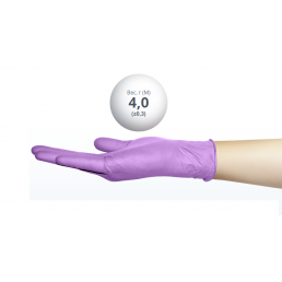 Перчатки нитрил, 100шт, Пурпурные (Lavender) MediOk M(7-8)