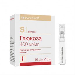 Глюкоза-СОЛОфарм Политвист (400 мг/мл) (10 мл/шт) ампулы (10 шт.) Гротекс
