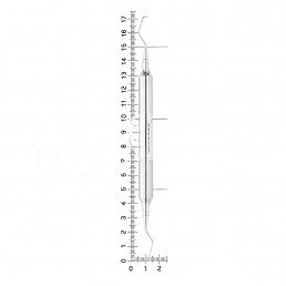 26-39BMF Кюрета Gracey MF, форма 7/8, ручка DELUX, 10 мм, экстра легкая