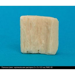 Полоска кортикальная распорка (2 х 2 х 0,5 см) ЛИО-30 (1 шт) Лиопласт