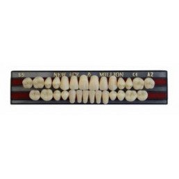 Глория (A2-O3-M3) (28 шт.) - двухслойные акриловые зубы. Yamahachi (New Ace Naperce)