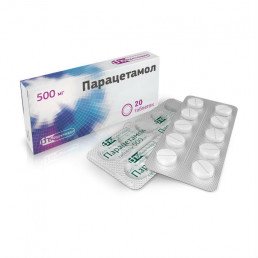 Парацетамол таблетки (500 мг) (20 шт.) Фармстандарт-Лексредства