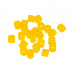 Маркировочные кольца для инструмента, S (5-8мм), желтые, (50 шт) Fabri