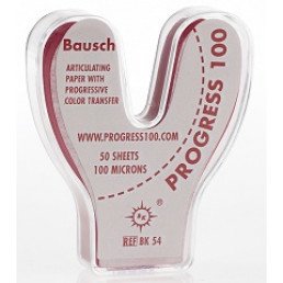 Копирка бумага BAUSCH 100мик. ВК54 подкова красная(50листов)