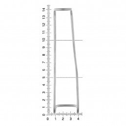 Ретрактор для щек и губ KL 105/14, NOPA