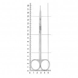 AC 215/18 Ножницы хирургические изогнутые Reynolds, 18,0 см, NOPA