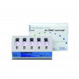 Блоки Е.макс IPS e.max CAD for CEREC and inLab LT размер A16L, цвет A2 (5шт) для CAD/CAM IVOCLAR (И макс)
