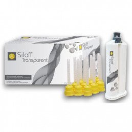 Siloff Transparent (1*50 мл) А-силикон холодной полимеризации для дублирования, КрасТехноМед