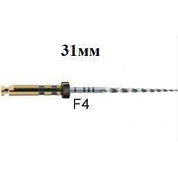 ПроТейпер Universal машинный 31 мм F4 (6 шт/уп) Черный, Dentsply