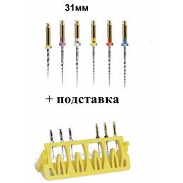 ПроТейпер Universal машинный 31 мм ассорти + ПОДСТАВКА (31 мм:S1/S2/F1/F2/F3 19 мм:SX) (6 шт/уп) Dentsply