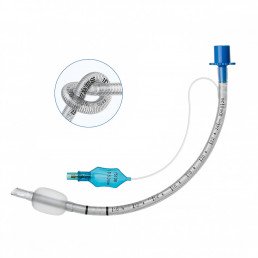 Трубка эндотрахеальная армированная с манжетой (размер 4.5) (1 шт) MEDEREN