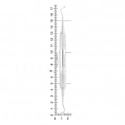 26-11A Скейлер парадонтологический, форма T2/3, ручка CLASSIC, ø 10 мм