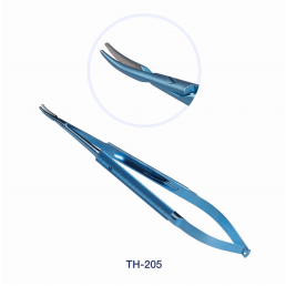 ТН-205 Иглодержатель микрохирургический изогнутый,160 мм, Микрохирургические Технологии