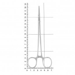 AA 156/18 Щипцы для артерии прямые Halsted, 18,0 см, NOPA