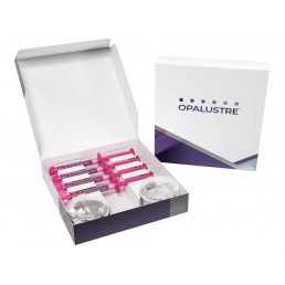 Opalustre KIT (4 шпр*1,2 мл + нас 20*2) гель для удаления пятен с эмали,лечение флюороза (Опалюстр)Ultradent