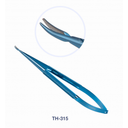 ТН-315 Иглодержатель микрохирургический изогнутый,180 мм, Микрохирургические Технологии