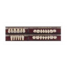 Спофадент Плюс (D3) 59-0/8-77N (28шт) - Трехслойные акриловые зубы SPOFA